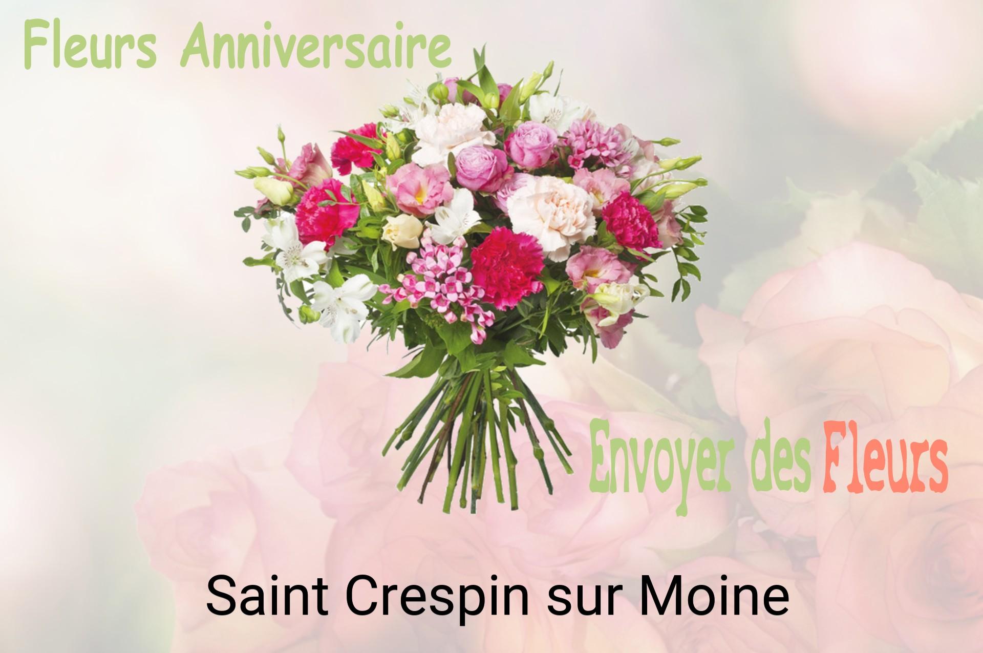 Bouquet de fleurs d’anniversaire livré à Saint-Crespin-sur-Moine